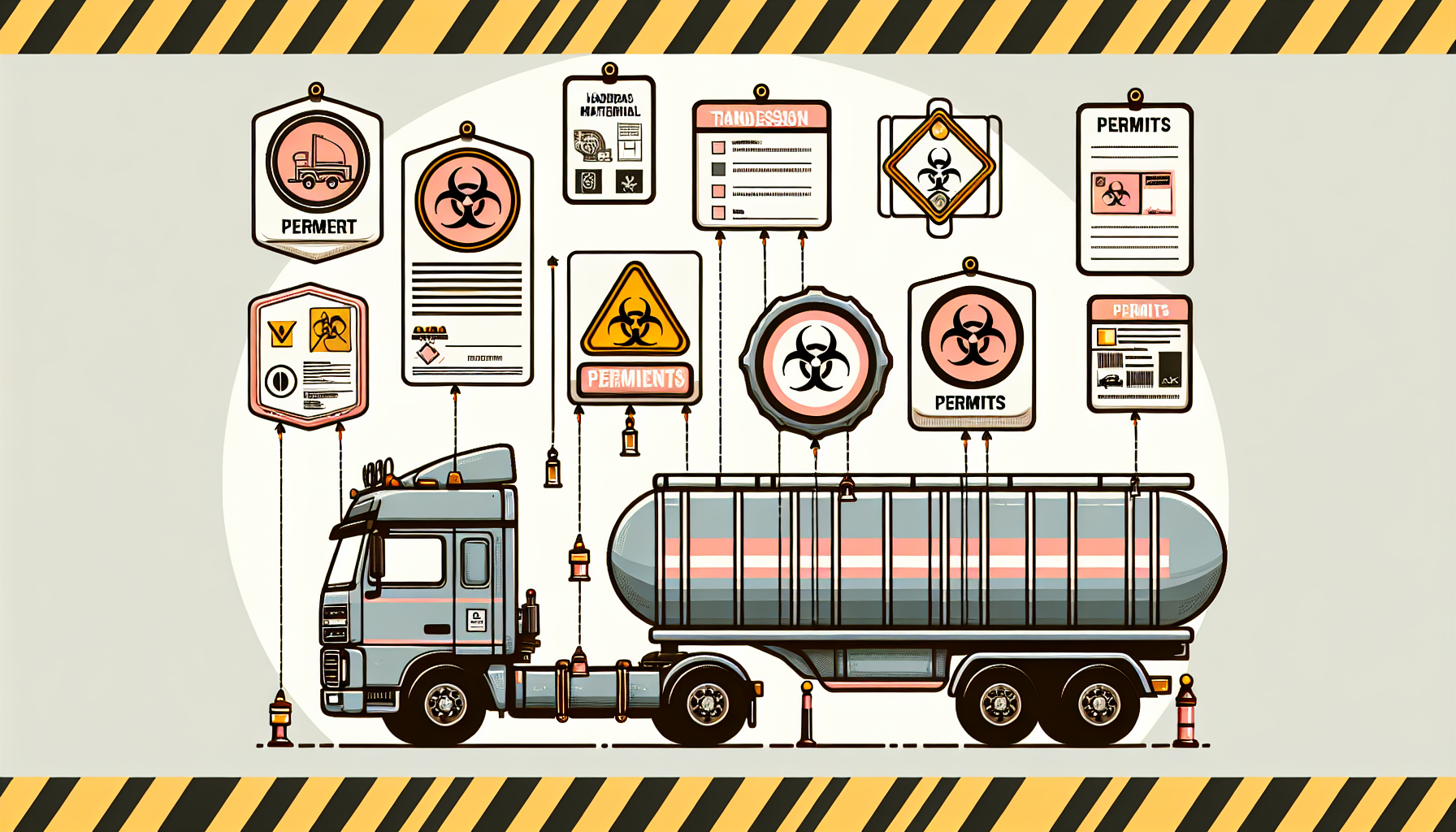 découvrez quel permis est nécessaire pour le transport de matières dangereuses et informez-vous sur les réglementations en vigueur.