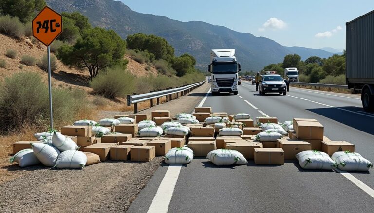 découvrez les détails de la saisie exceptionnelle de 77,5 kg de cannabis réalisée sur l'a40, dans l'ain, par les autorités. un filet tendu sur un ensemble routier espagnol révèle l'ampleur de ce trafic illicite. informez-vous sur les actions menées et les conséquences de cette saisie.