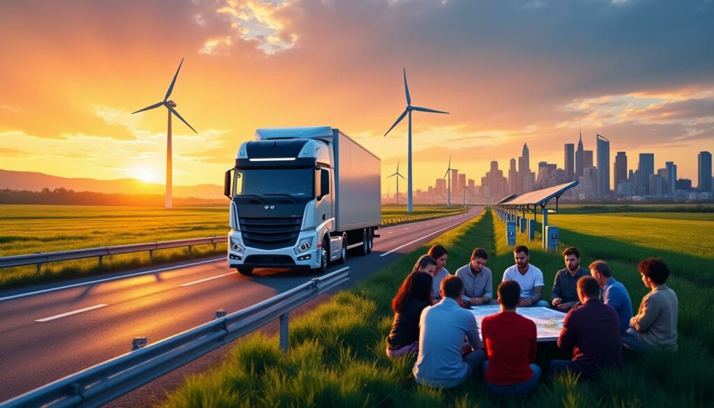 découvrez comment l'alliance européenne vise à décarboniser le transport routier longue distance grâce à un réseau de transport propre, favorisant des solutions durables et innovantes pour réduire l'empreinte carbone et promouvoir une mobilité éco-responsable.