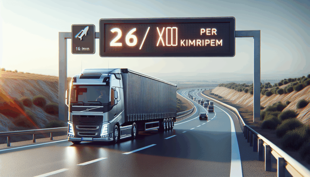 prix du km camion 26 tonnes