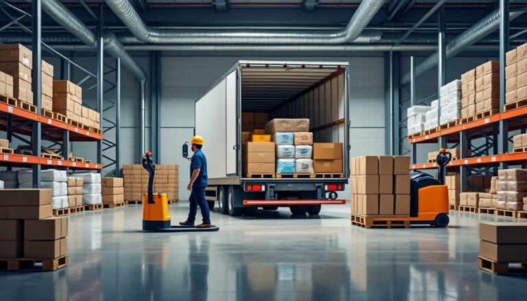 découvrez les étapes clés et astuces pour un déchargement de camion efficace à l'aide d'un transpalette. conseils pour optimiser la sécurité et la rapidité lors du déchargement de vos marchandises.