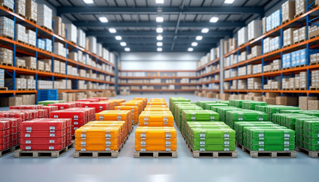 découvrez notre grille tarifaire pour le stockage de palettes : des solutions flexibles et adaptées à vos besoins logistiques, avec des prix compétitifs et une gestion efficace de votre espace de stockage.