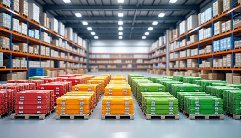découvrez notre grille tarifaire pour le stockage de palettes : des solutions flexibles et adaptées à vos besoins logistiques, avec des prix compétitifs et une gestion efficace de votre espace de stockage.