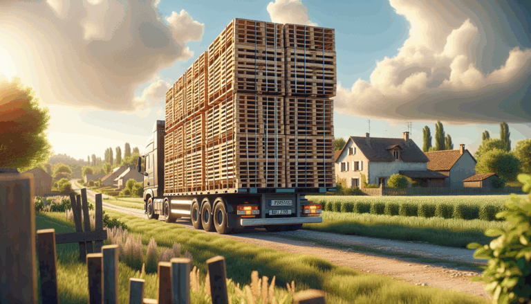 transport palettes bois France