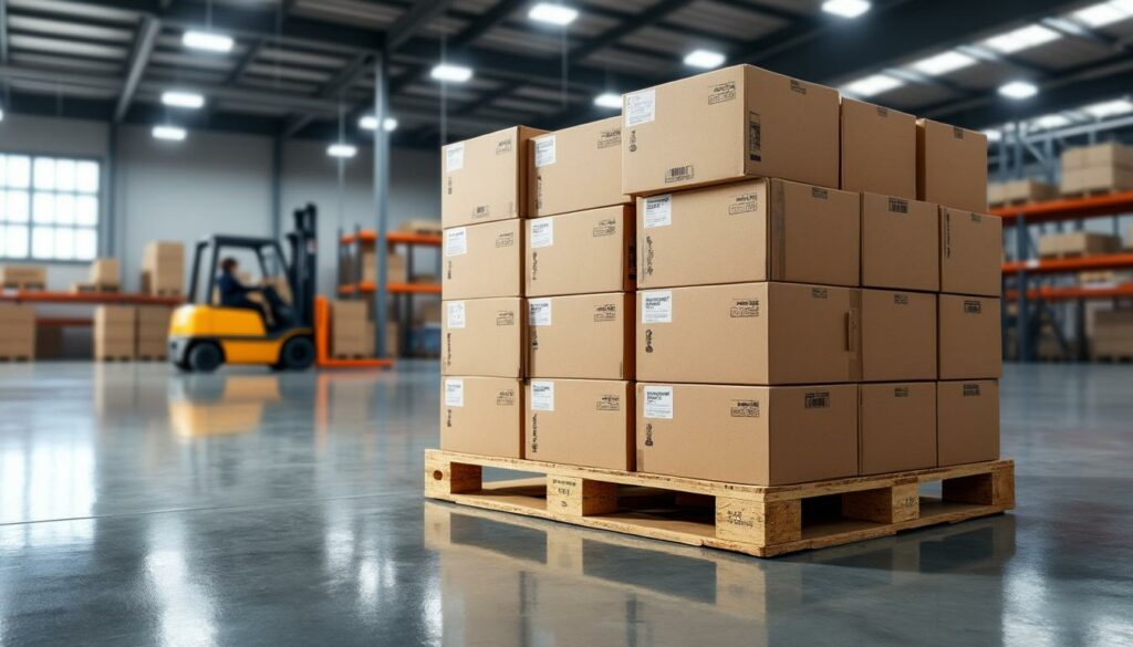 découvrez nos solutions efficaces de mise en palette pour optimiser le transport et le stockage de vos marchandises en toute sécurité.