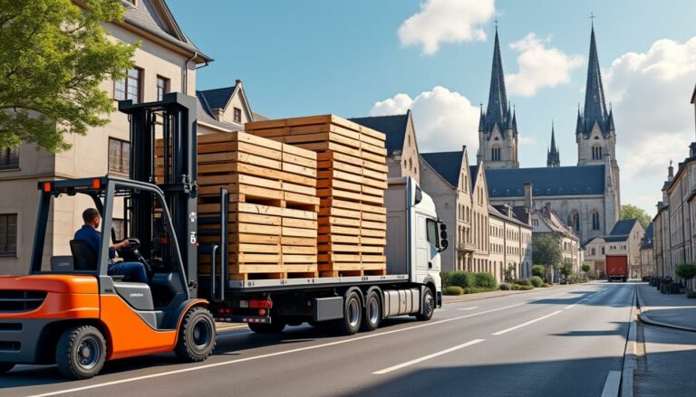 service de transport de palettes à rouen, rapide et fiable, adapté à vos besoins professionnels et particuliers.