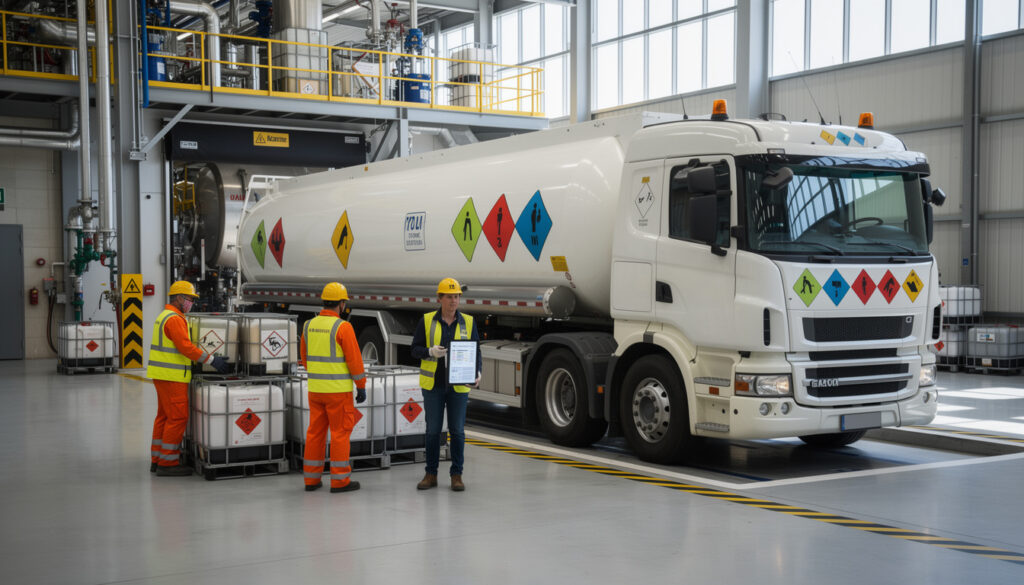découvrez les garanties essentielles à exiger de votre transporteur pour assurer la sécurité et la conformité lors du transport de produits dangereux.